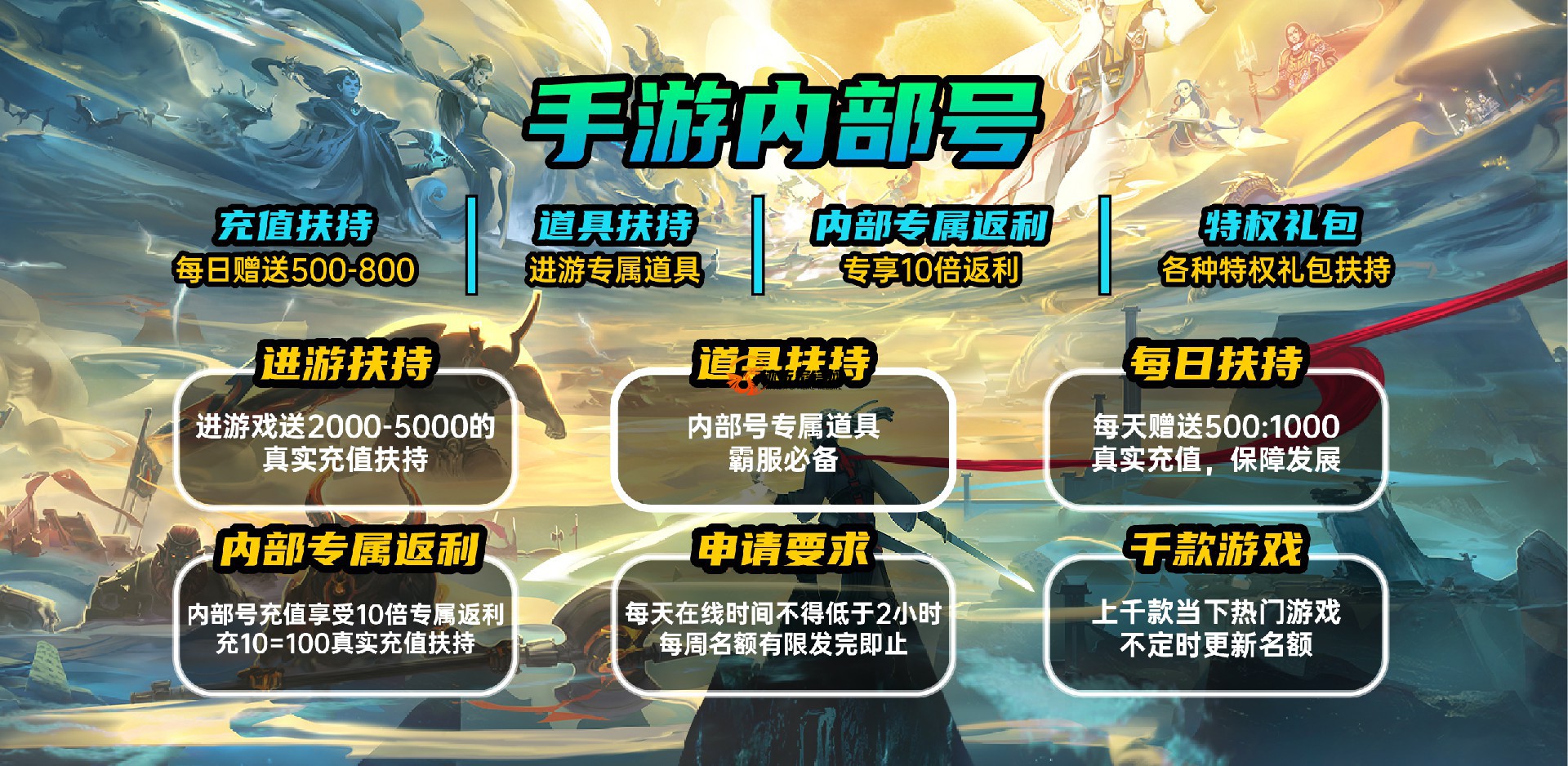 跡玩家點擊申請內部號